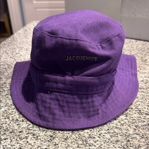 Jacquemus Rich Violet Bucket Hat